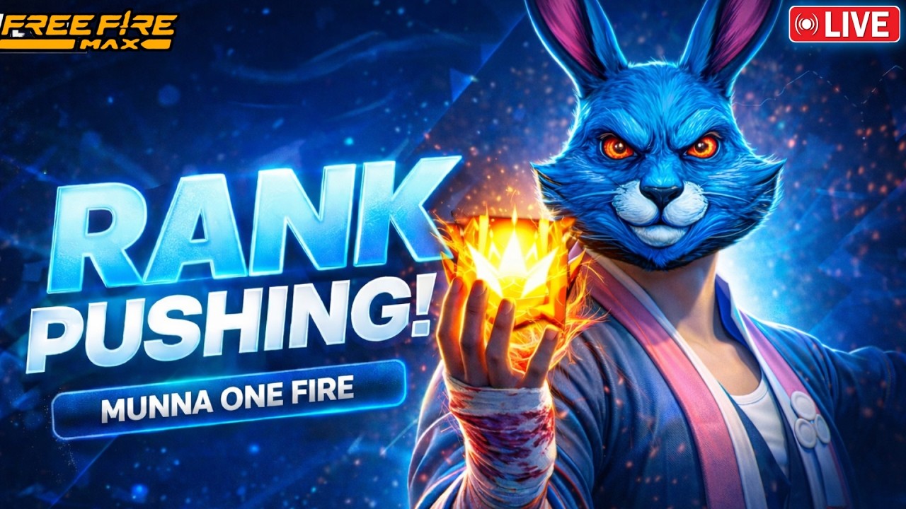 🔴[Live] New Haircut For Top 1😁Ab Hogi 100 Streak👽 - Free Fire Live !! #freefirelive #Munna One Fire