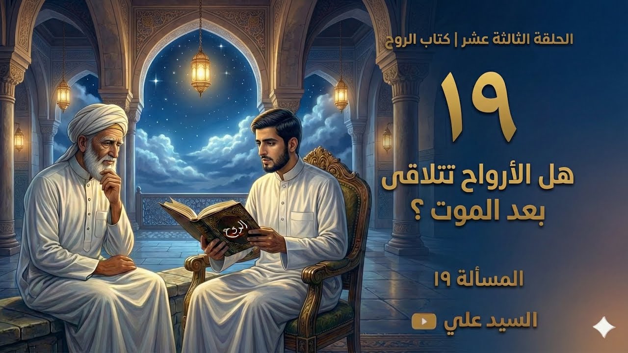 كتاب الروح | ابن قيم الجوزيه | هل تتعارف وتتلاقي الأرواح بعد الموت ؟ 