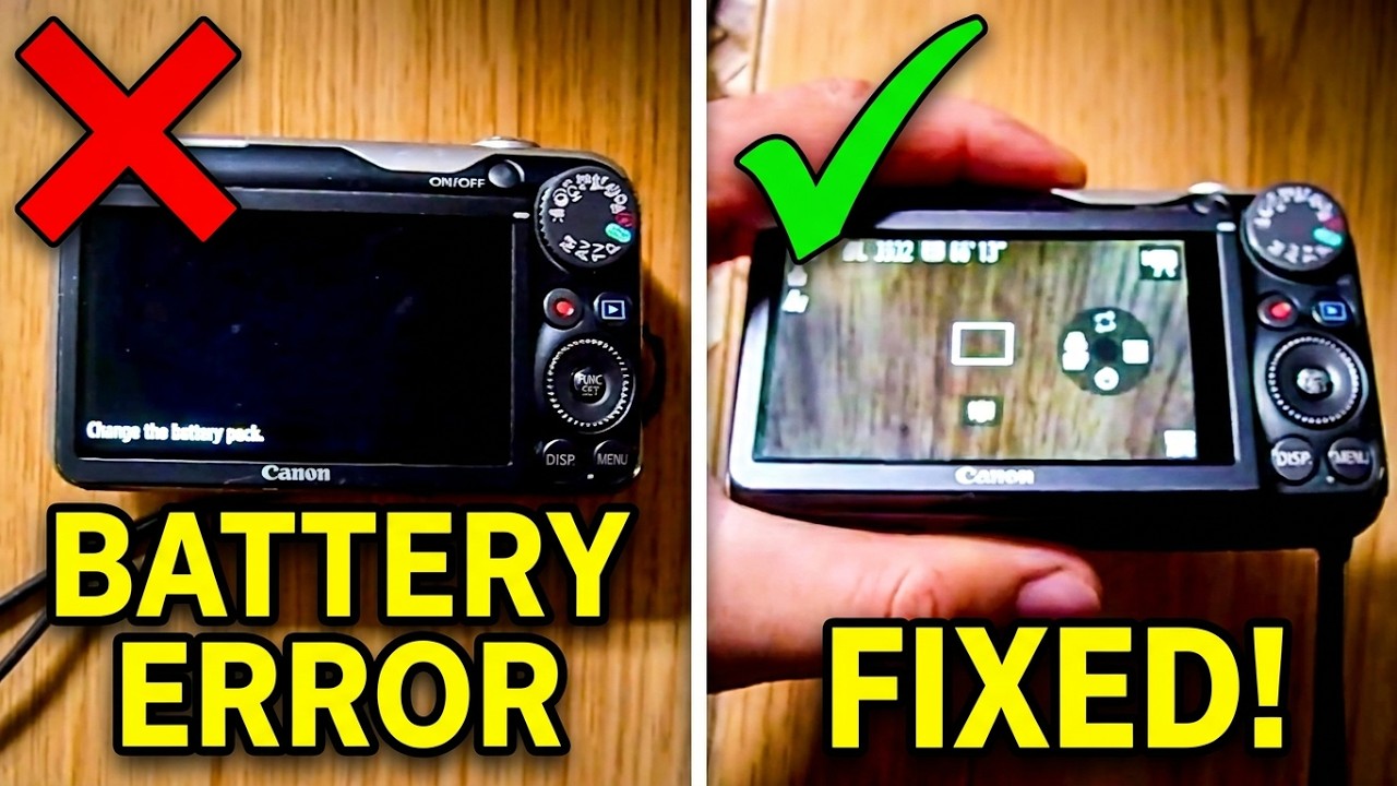 How to fix Canon 