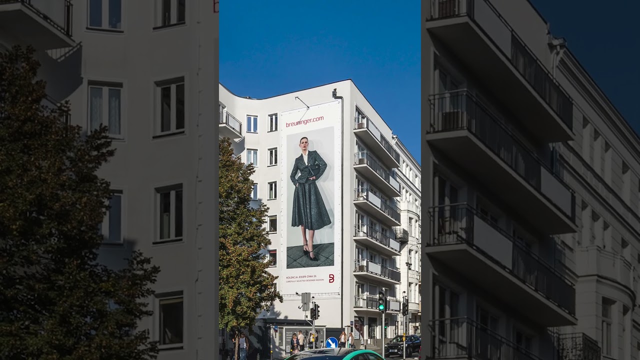 #shorts Warszawa w luksusowym wydaniu &ndash; kampania dla #Breuninger