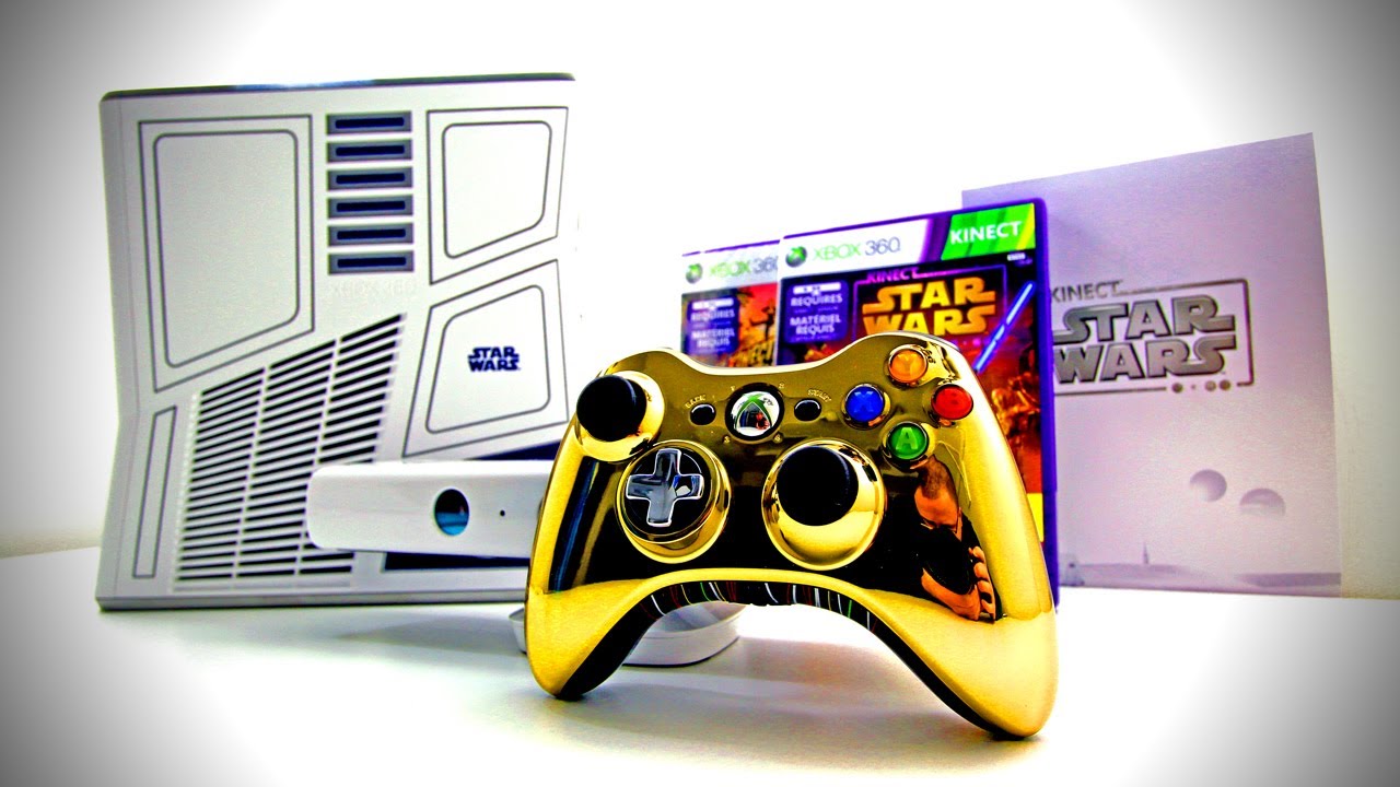 Limited Edition Xbox 360 Kinect Star Wars Bundle Unboxing