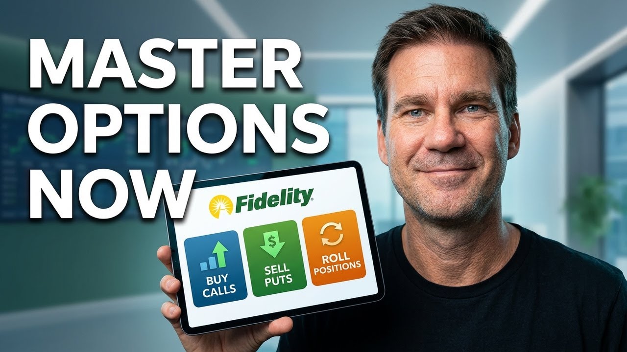 Options 101: Buy Calls, Sell Puts, Roll Positions on Fidelity