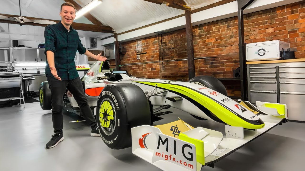 The Last Working Brawn GP Formula 1 Car