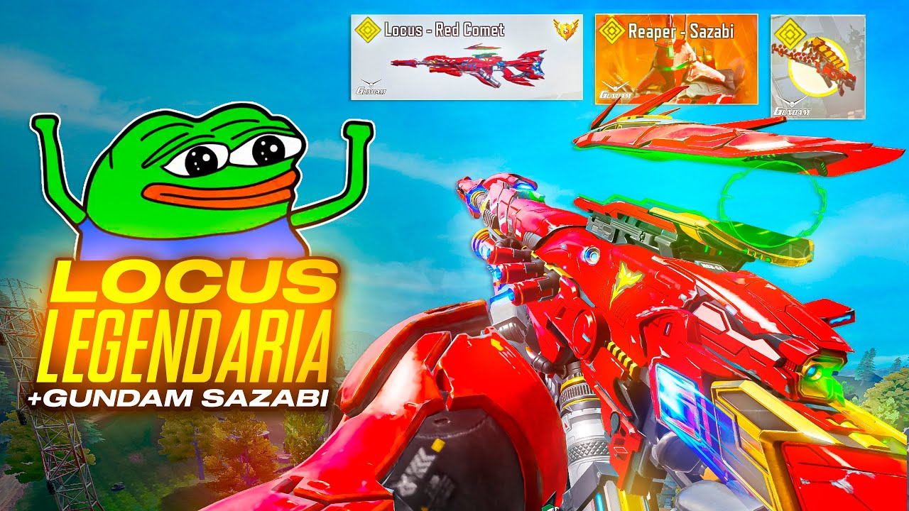 Probé la LOCUS Legendaria + GUDAM Sazabi 🤯 | COD mobile