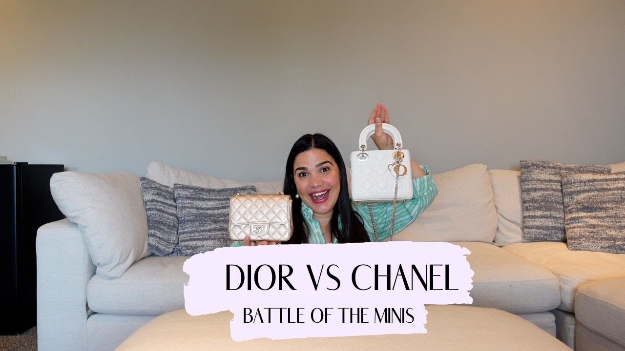 CHANEL SQUARE MINI VS MINI LADY DIOR..WHICH ONE DO YOU PREFER?