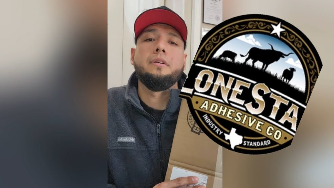UNBOXING LONESTAR ADHESIVE LEATHERETTE SHEETS