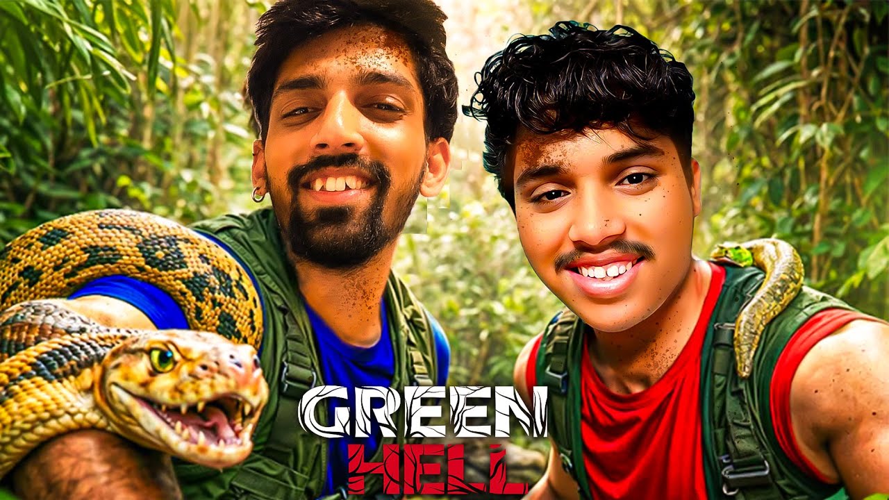 GREEN HELL MANS VS WILD #gaming #greenhell #shreemanlegend