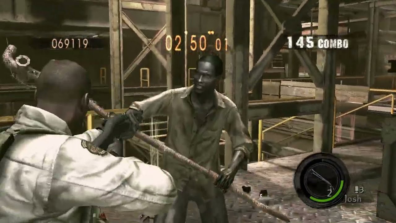 Resident Evil 5 Mercenaries Reunion - Solo - Missile Area - 795,209 (Josh)
