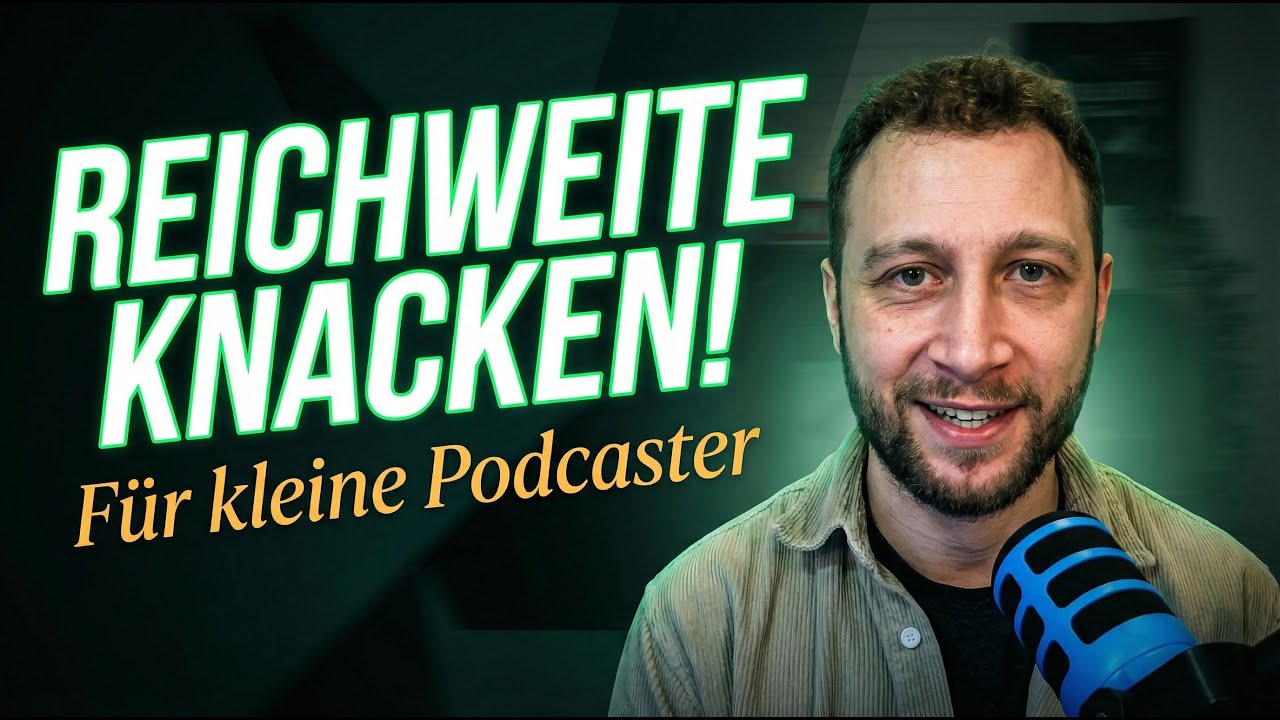 Als KLEINER Podcaster durchstarten: So baust du Reichweite auf! (Die besten Tipps & Tools)