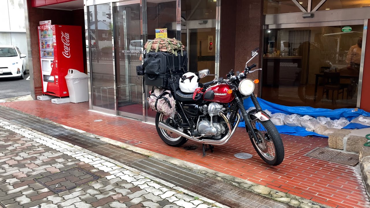 【W650で300km。下道帰路ツーリング】三原から尾道を通って一気に帰ります。