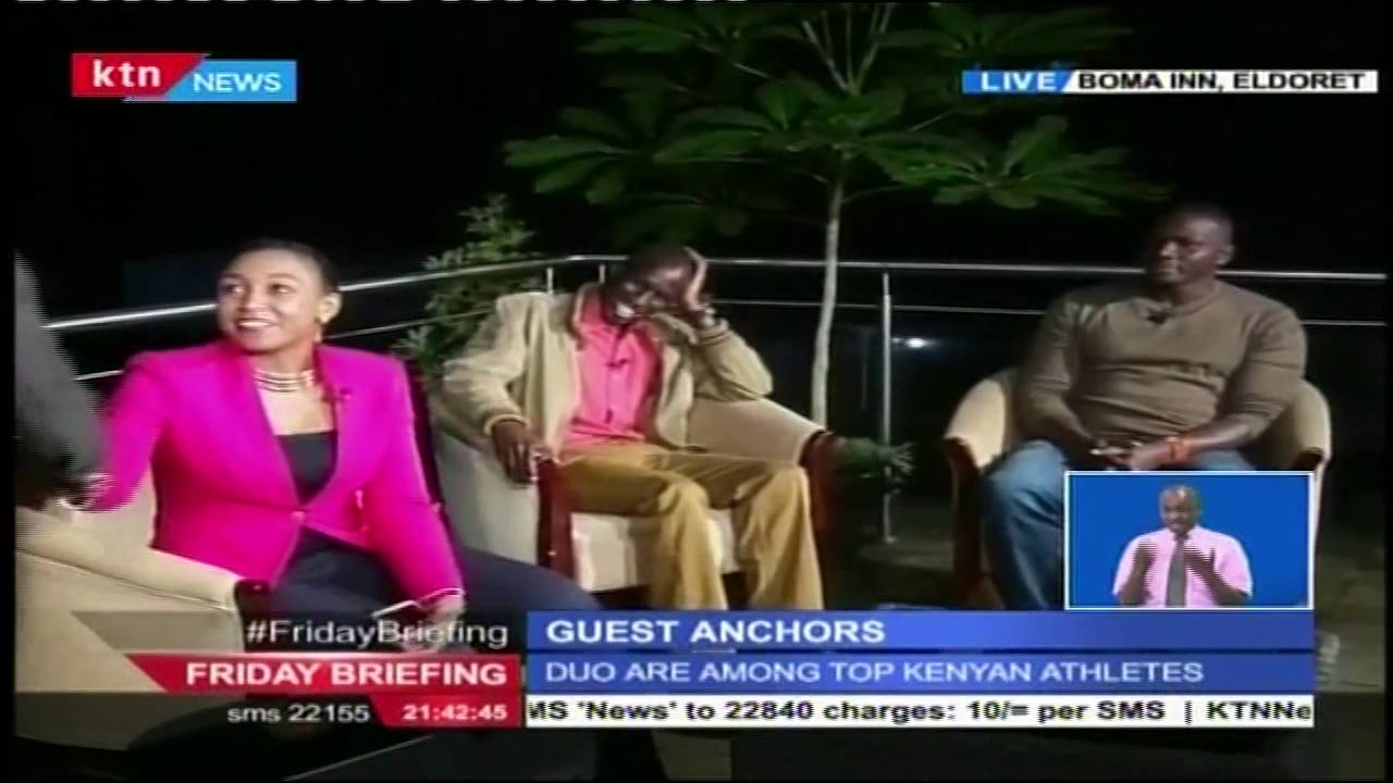 Guest Anchor: Charles Logong', Wilson Korir and Julius Yego, 1st July 2016