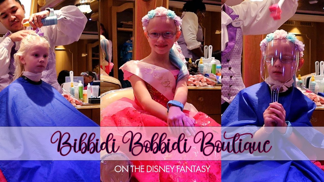 FULL Bibbidi Bobbidi Boutique Experience on the DISNEY FANTASY | 2023