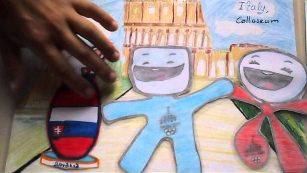 Our Olympic mascots in a time capsule