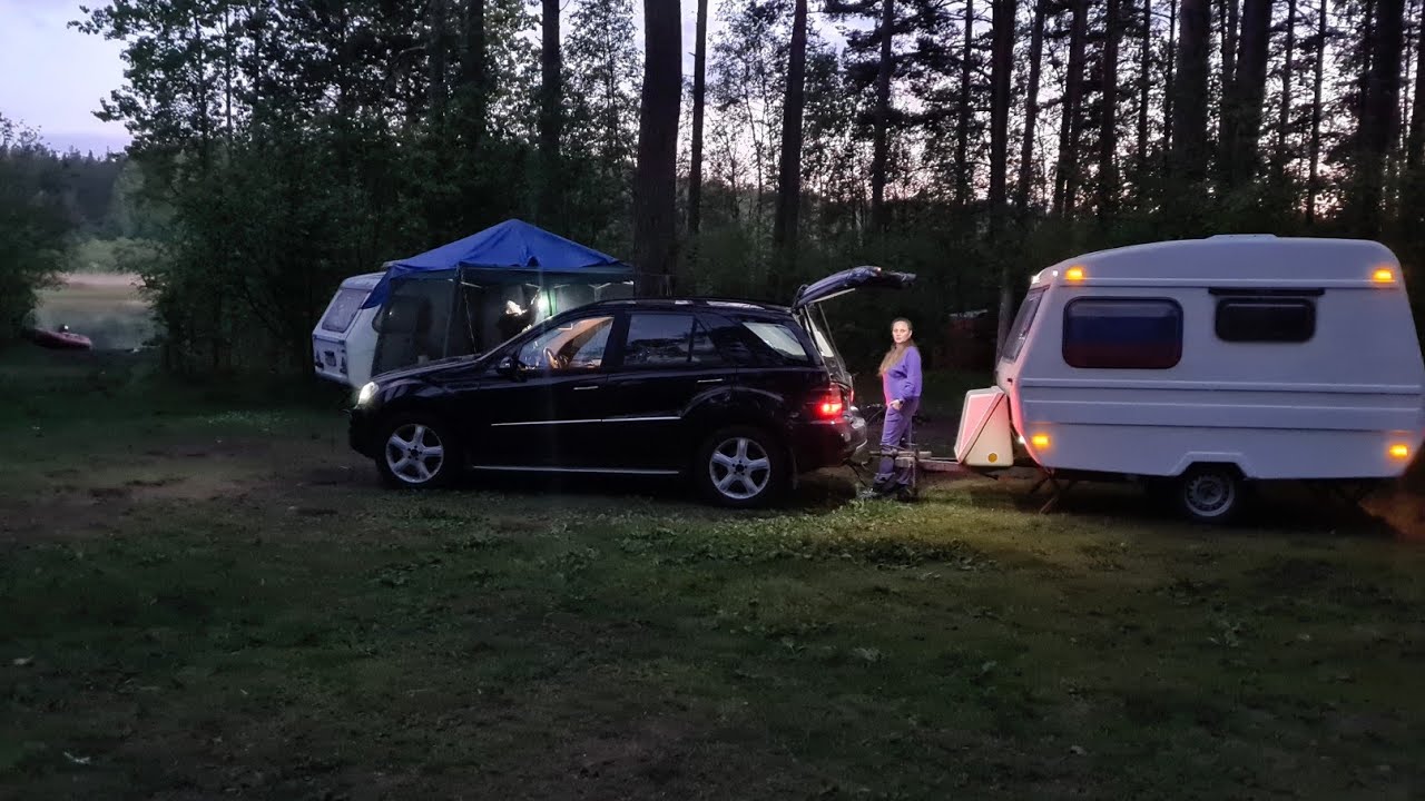Подготовка и первый выезд.Караван Niewiadow n126n #Niewiadow