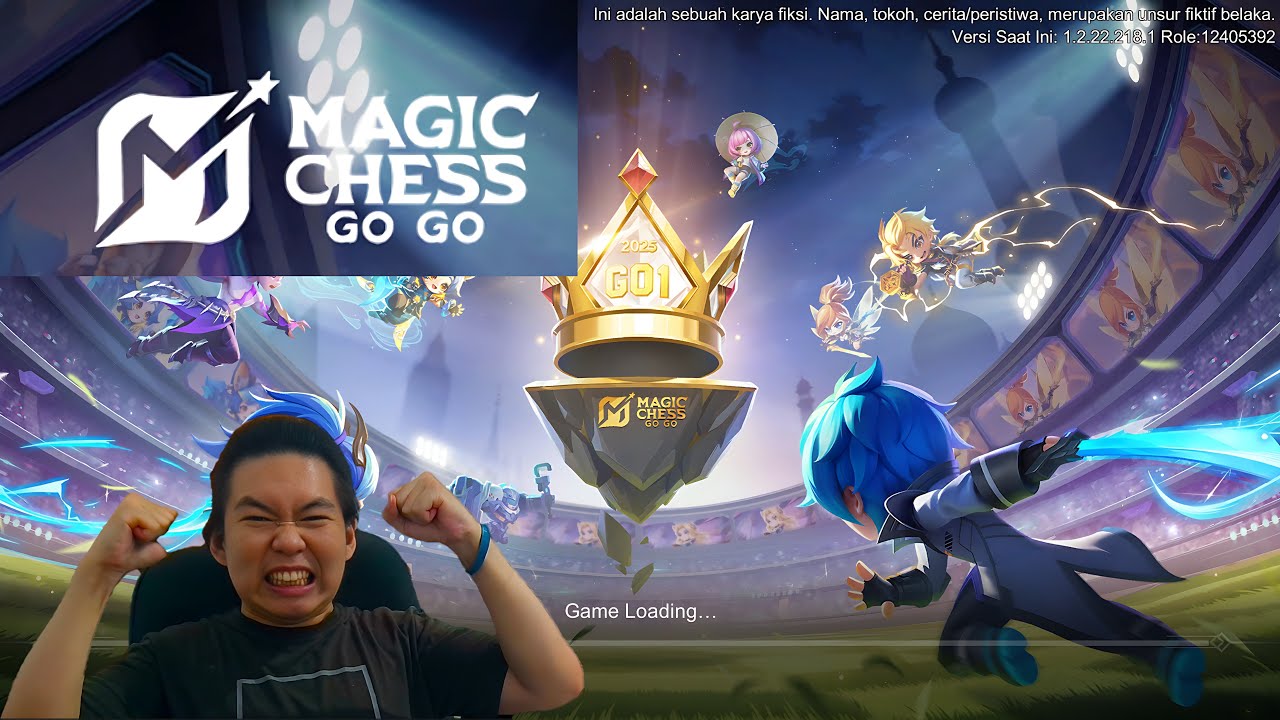 MAGIC CHESS GO GO - FREE OPEN MABAR DI RANKED LETSGOO #mcggidcreators #magichessindonesia