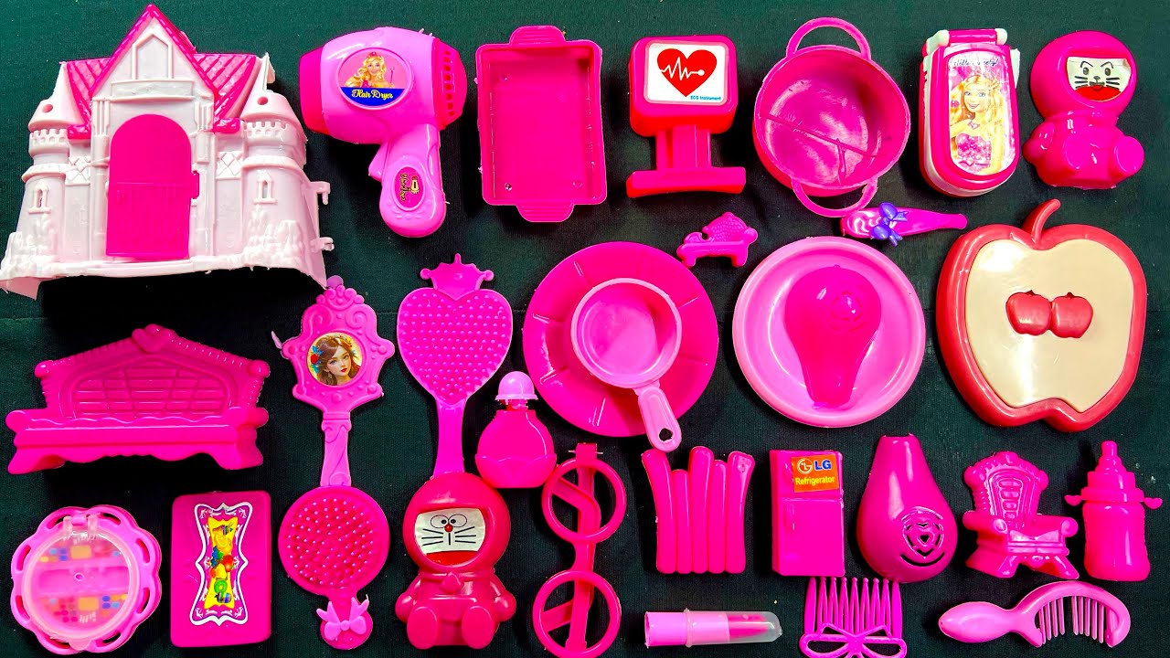 08:22 Minutes of Pink Toys ASMR l 🌸 Sleepy & Comforting Sounds (No Talking) 