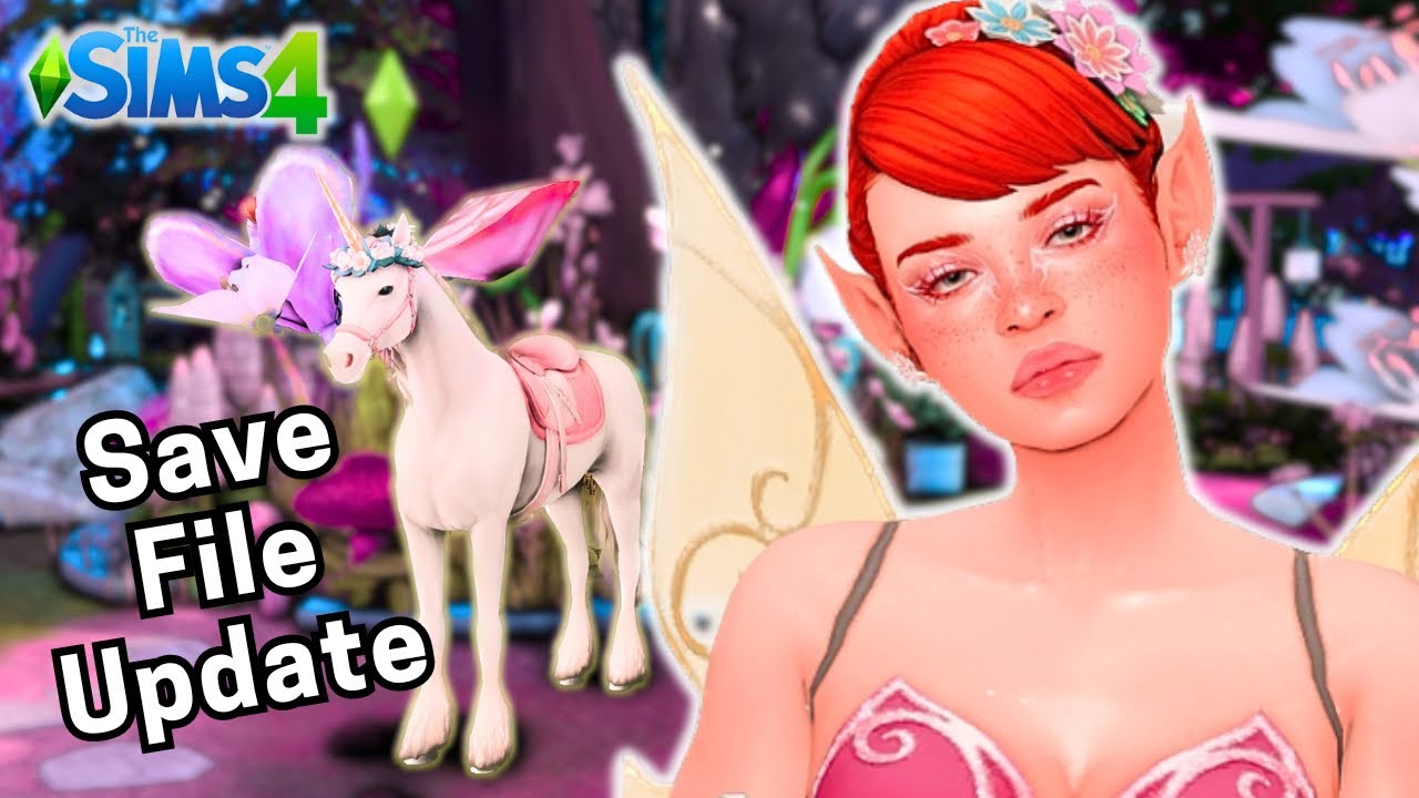This Save File Just Got BETTER! ✨Fairy & Unicorn Mods✨ (Sims 4)