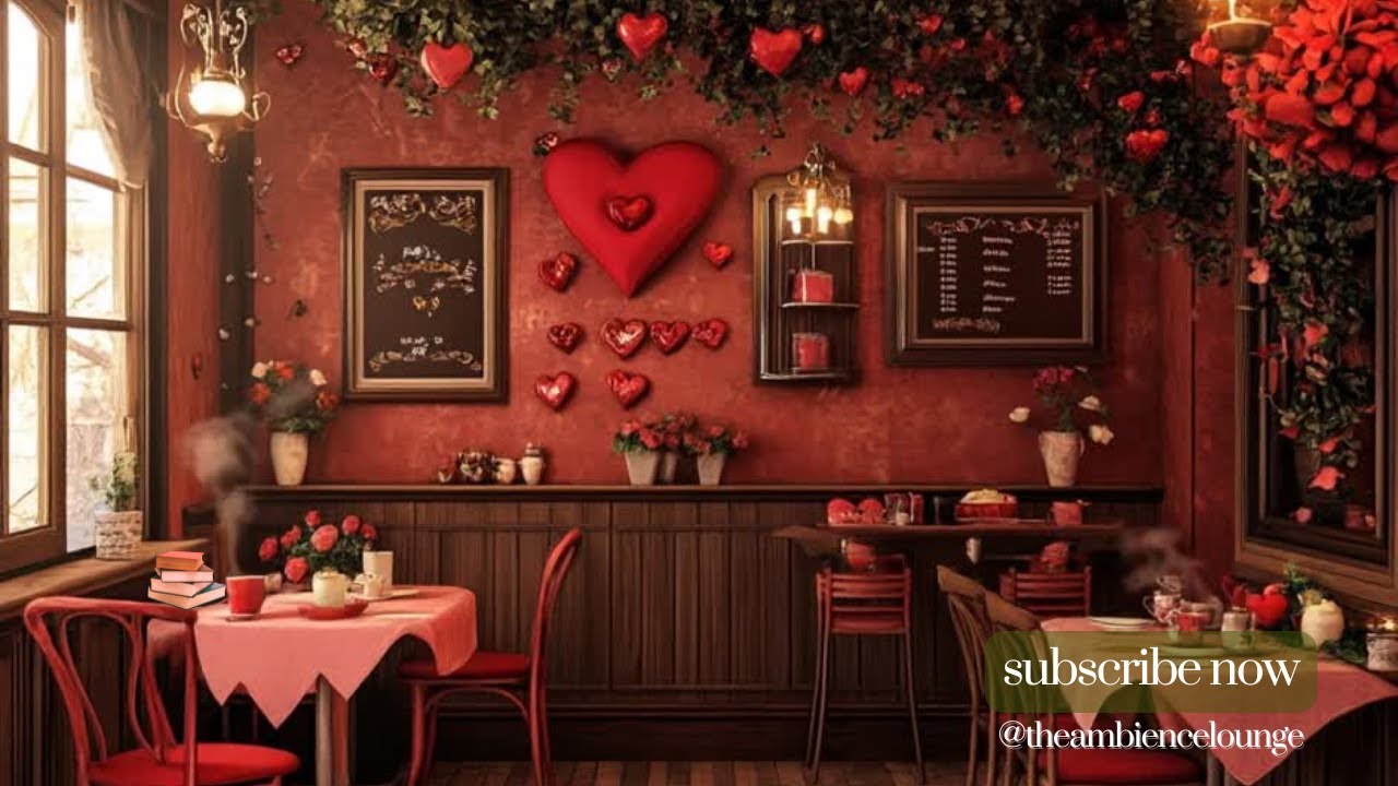 A Cozy Valentine's Day Coffee Ambience