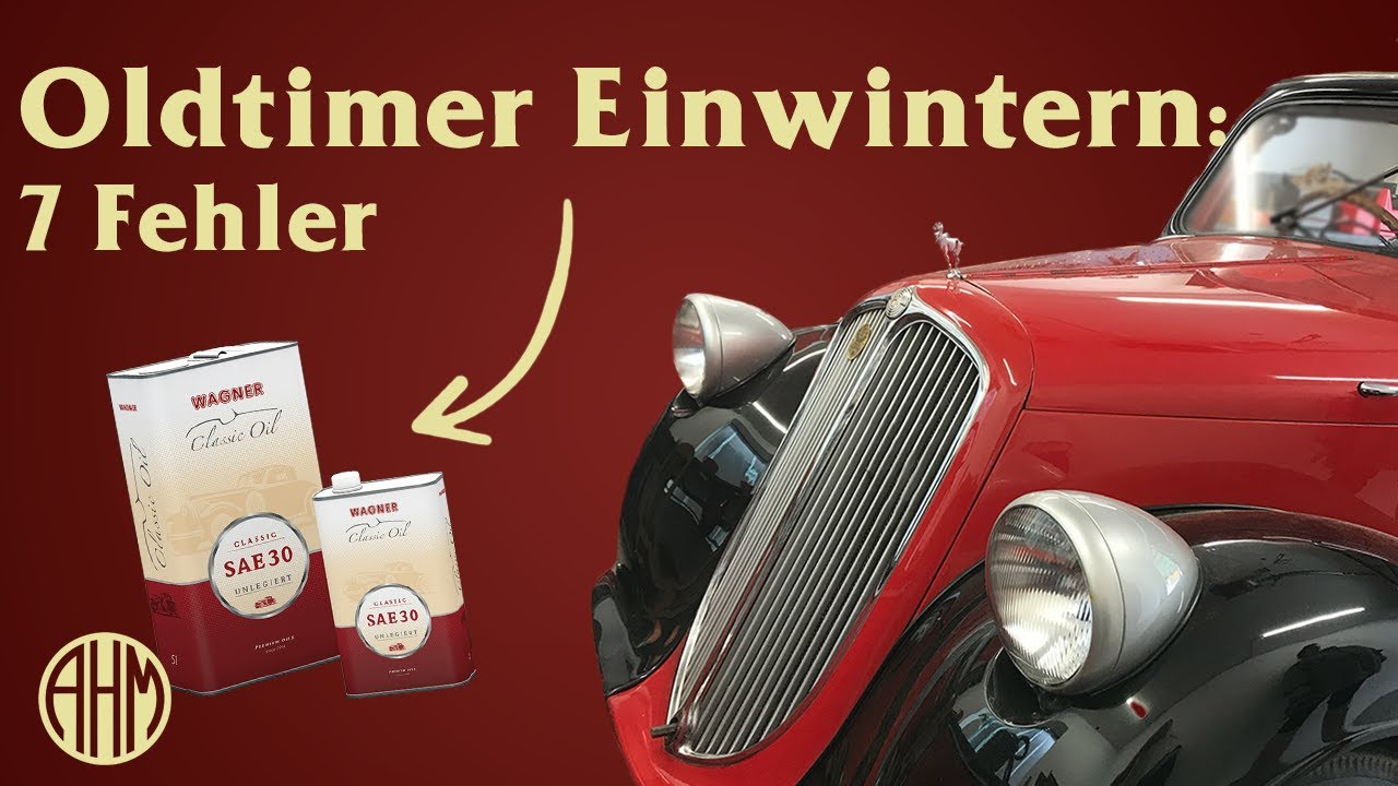7 Fehler beim Einwintern von Old- & Youngtimer