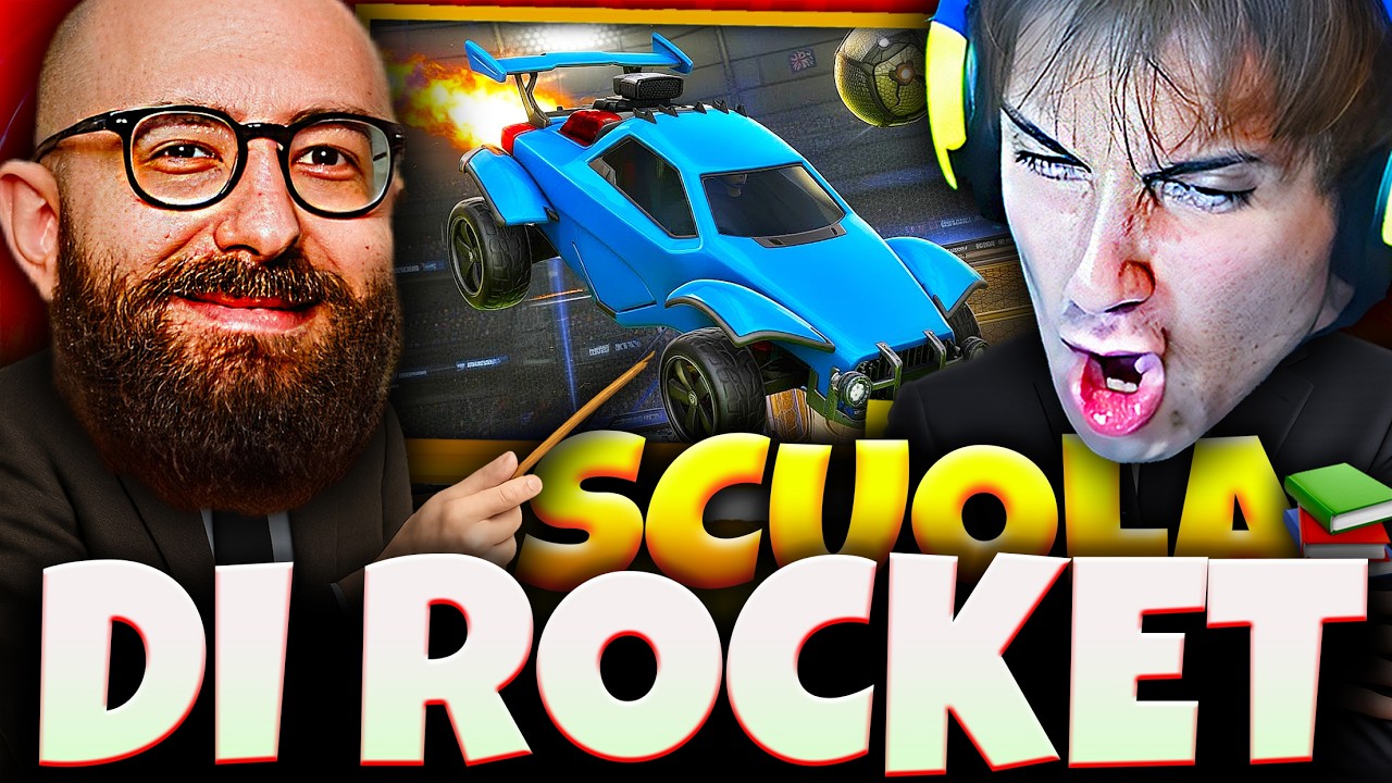 A SCUOLA DI ROCKET LEAGUE con MARZA e BLUR w/Manuuxo e Pesh