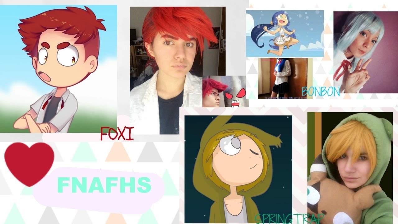 FNAFHS En la vida real/ 😍FNAFHS/M.Cosplays/OMG!!!!♡
