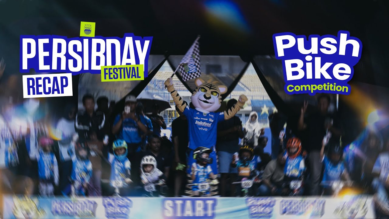 Rayakan Kegembiraan dan Kebersamaan di PERSIBDAY Festival Push Bike Competition 2025