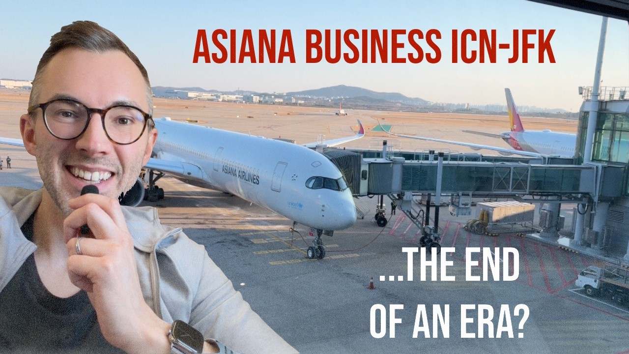 Saying Goodbye to Asiana: Seoul to New York (A350 Business)