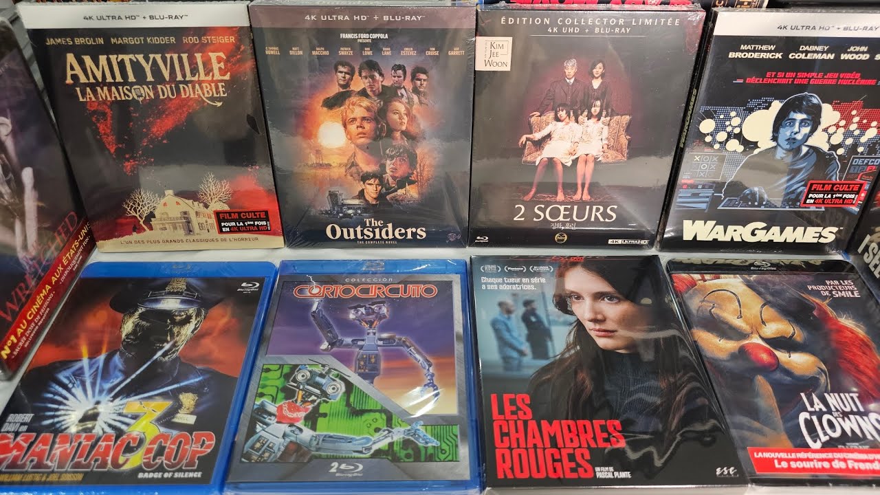 MES DERNIERS ACHATS DE BLU-RAY NEUF ET OCCAS + IMPORTS 22 TITRES !!!