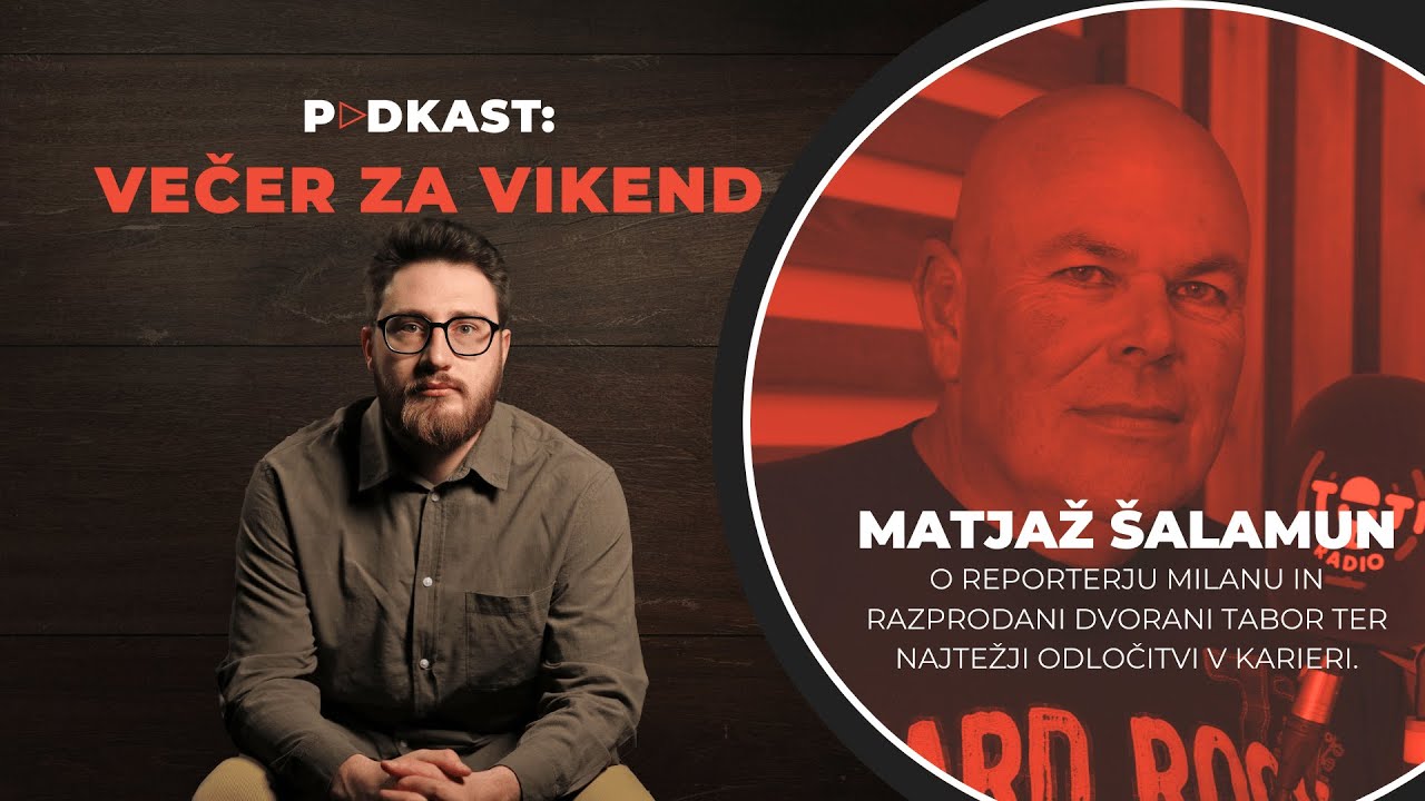 Večer za vikend z Matjažem Šalamunom Šalco: Najtežje je uspeti v Mariboru