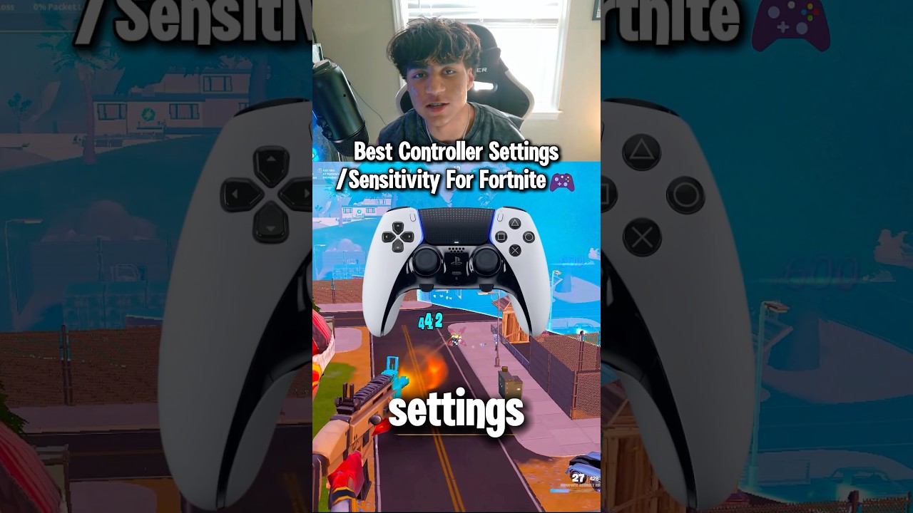 Best Controller Settings/Sensitivity For Fortnite 🎮 