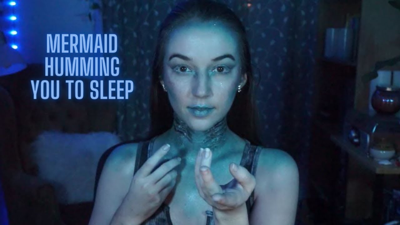 ASMR 🧜🏻‍♀️ Mermaid Humming you to Sleep [relaxing humming with reverb and soft aahs]