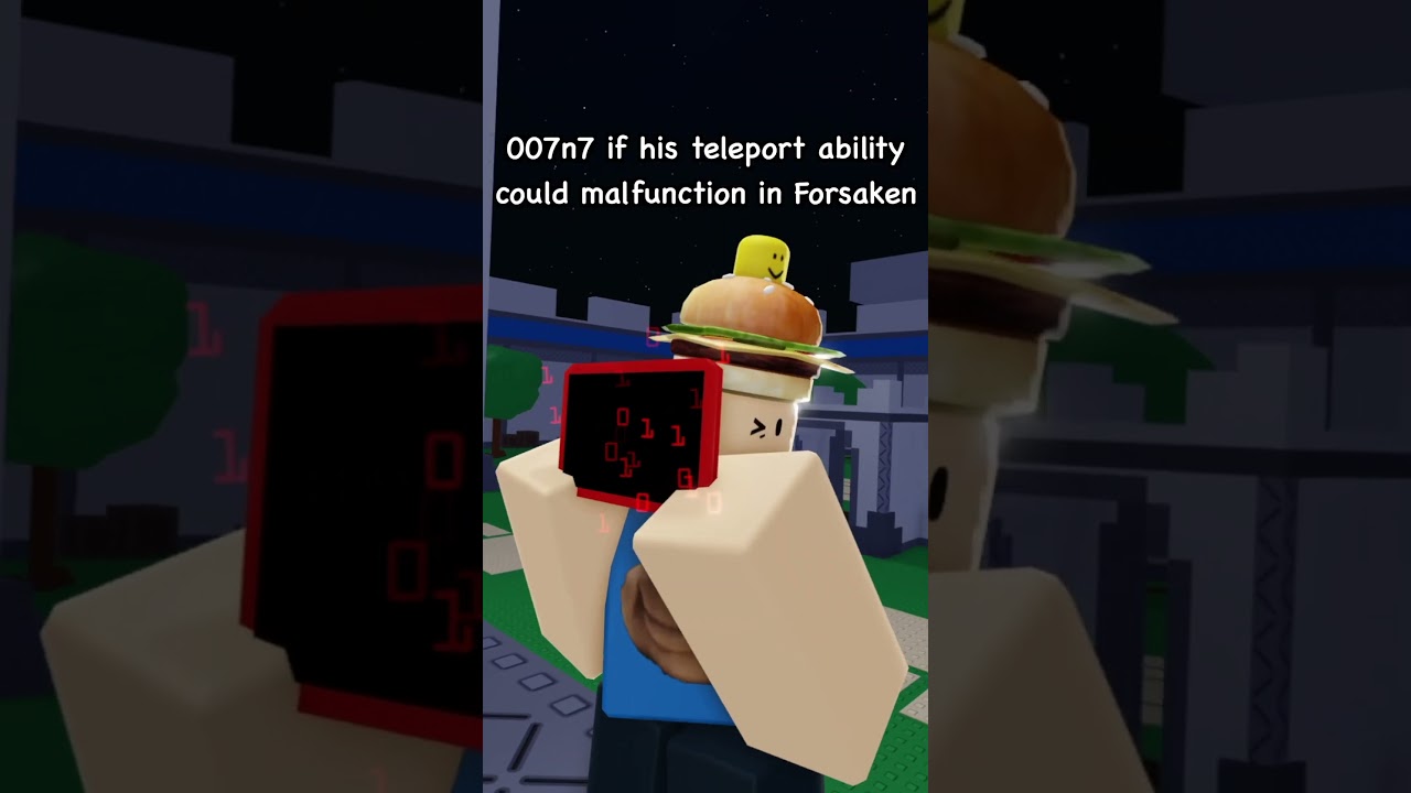 Noli VS 007n7 be like 😭 | FORSAKEN ANIMATION #forsaken #roblox