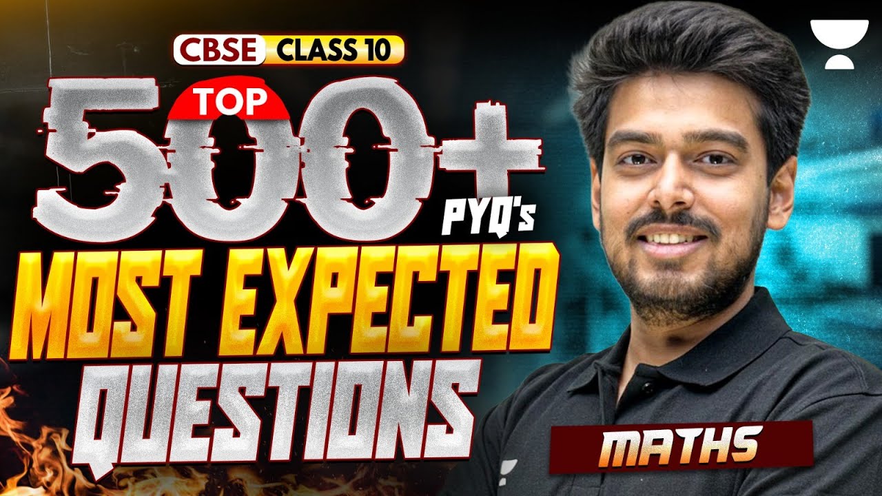 Class 10 Math Most Repeated PYQs | Class 10 Math Boards 2026 | Ayush Sir
