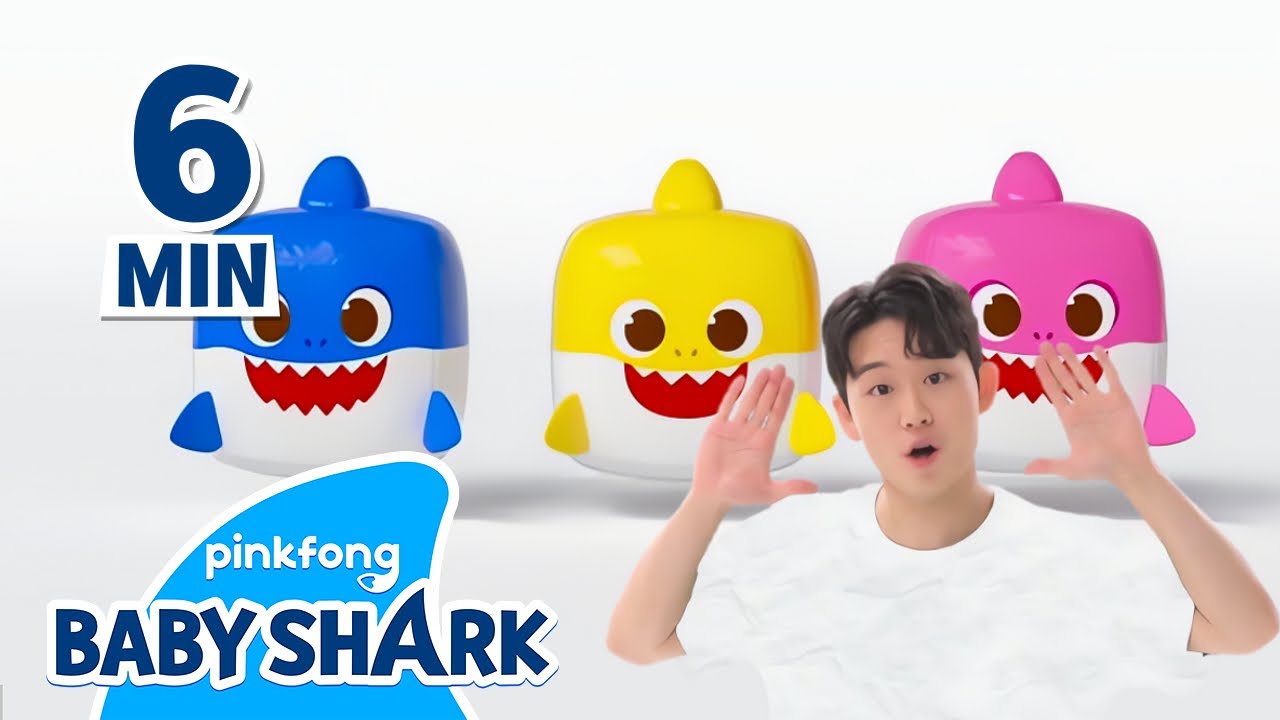 [BEST] 🎨Colorful Baby Shark in Different Versions! | +Compilation | Baby Shark Official