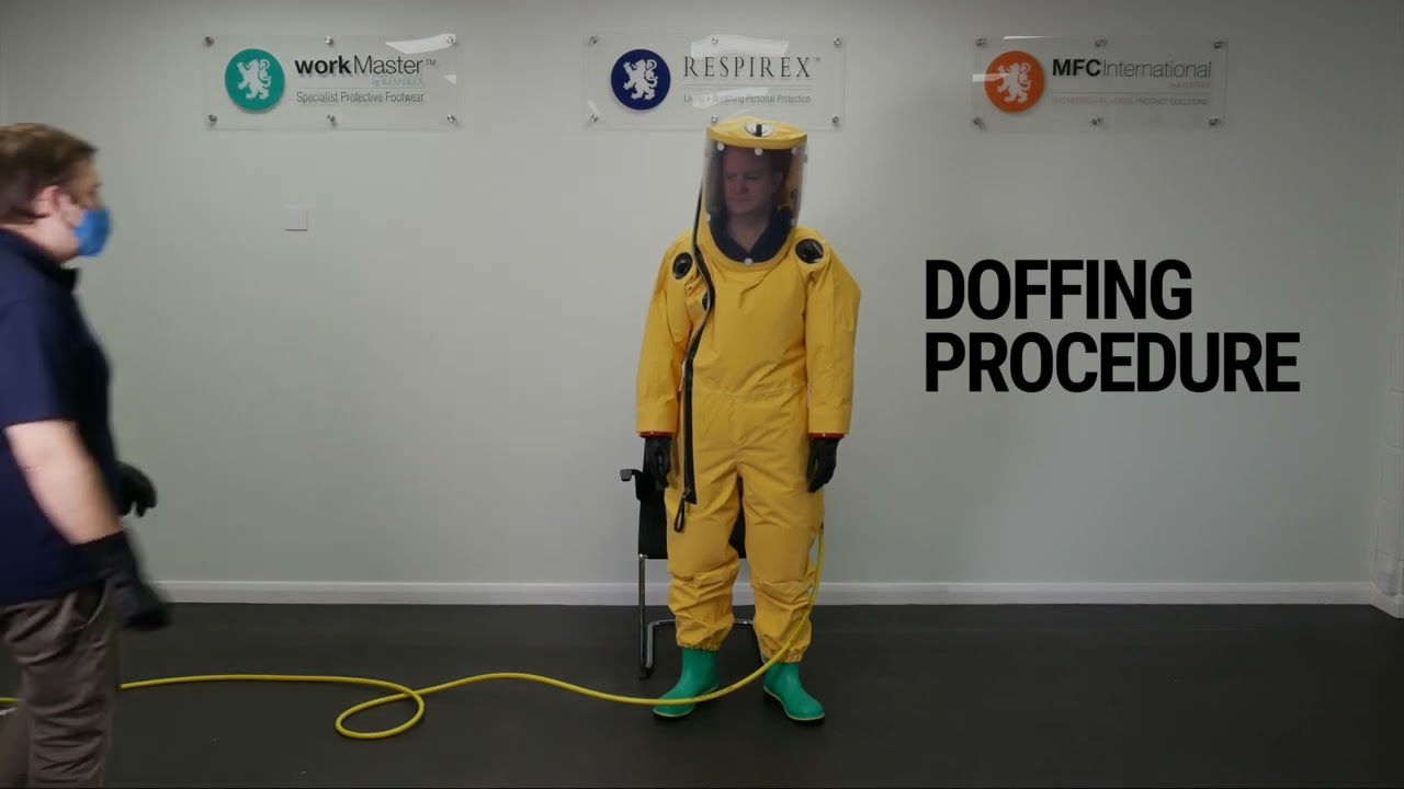 Respirex Simplair A.E Tank Suit Donning & Doffing Guide