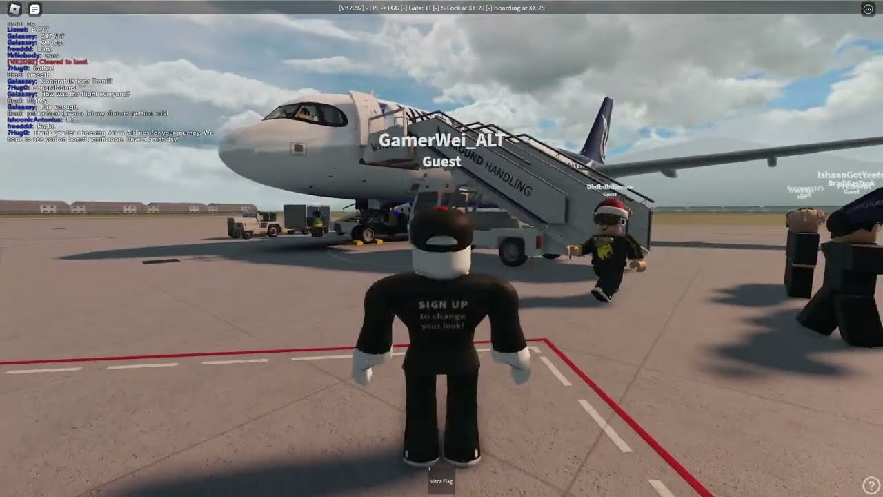 ROBLOX TRIP REPORT | Visca Airlines | ECONOMY Class | A319NEO