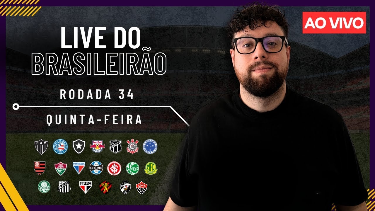 🔴 P&Oacute;S-QUINTA DE BRASILEIR&Atilde;O | RODADA 34