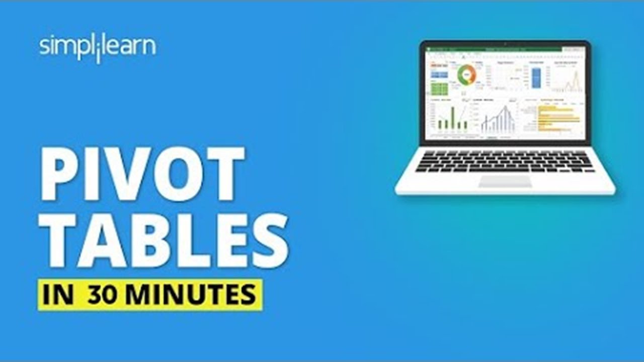 Pivot Tables In Excel | Learn Pivot Table In Excel | Pivot Table Tutorial 2020 | Simplilearn