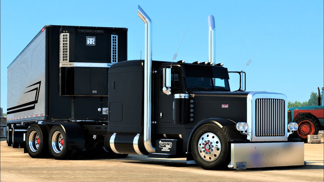 *DIAMOND CLASS* - Best Reefer Trailer mod 💥 Flat top peterbilt 389 | American Truck Simulator |