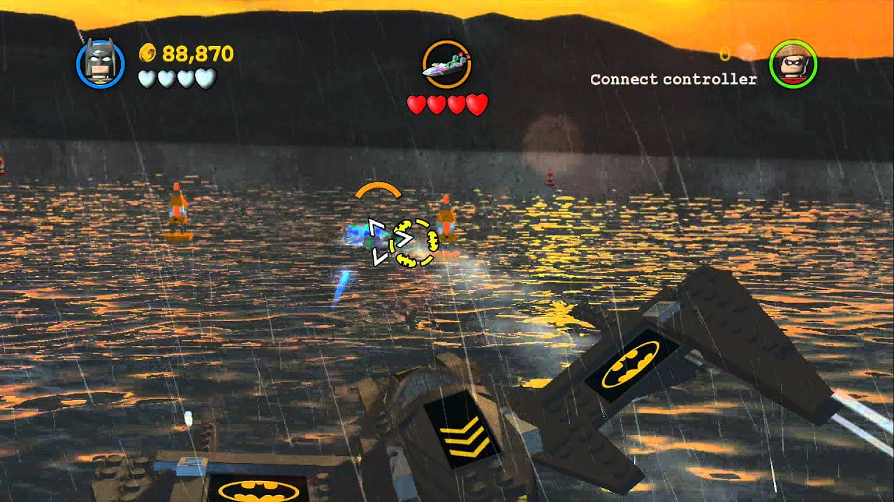 LEGO Batman 2 DC Super Heroes 100% Guide - Harboring a Criminal (All Minikits, Citizen in Peril)