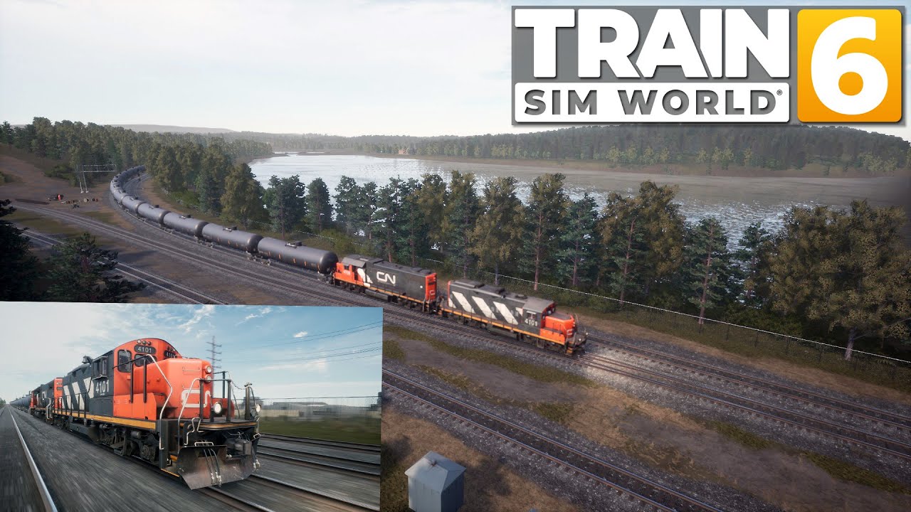 Train Sim World 6 Kanadas RENNSTRECKES für GÜTERZÜGE | TSW 6 Oakville Subdivision Gameplay