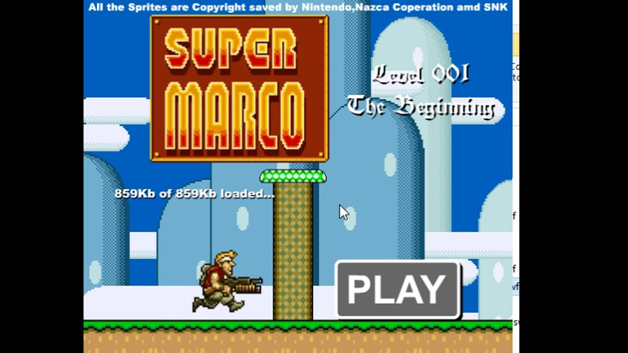 Metal Slug in Mario World | Super Mario Flash-back Episode 4