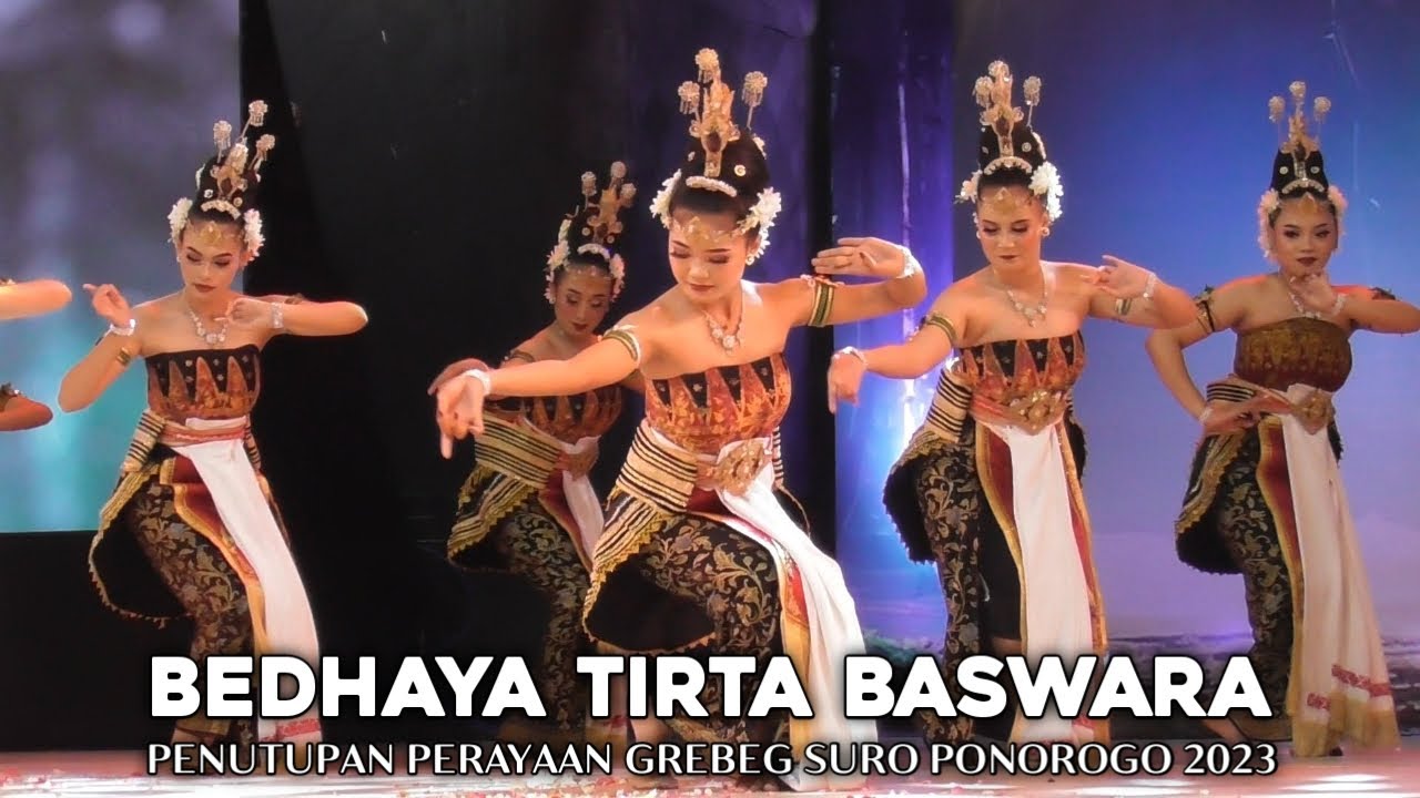 TARI BEDHAYA TIRTA BASWARA SEKOLAH TINGGI KESENIAN WILWATIKTA - PENUTUPAN GREBEG SURO PONOROGO 2023