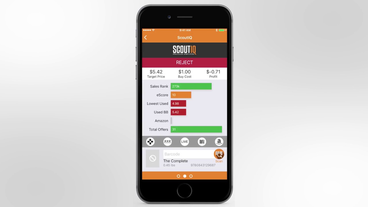 ScoutIQ App Overview - How to understand the scout screens