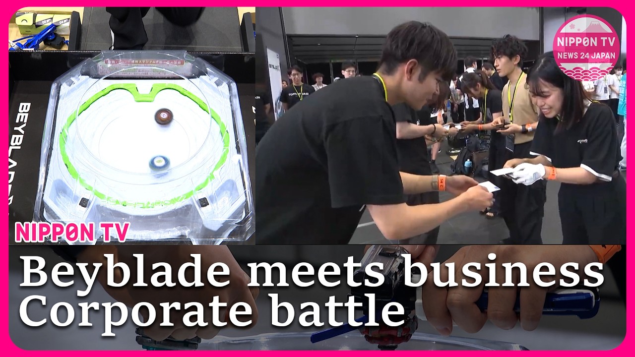 Japanese companies battle it out in Beyblade X Tournament