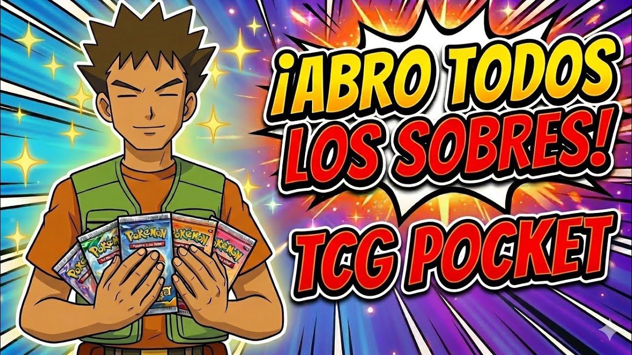 Abro sobres pokemon de todas las expansiones
