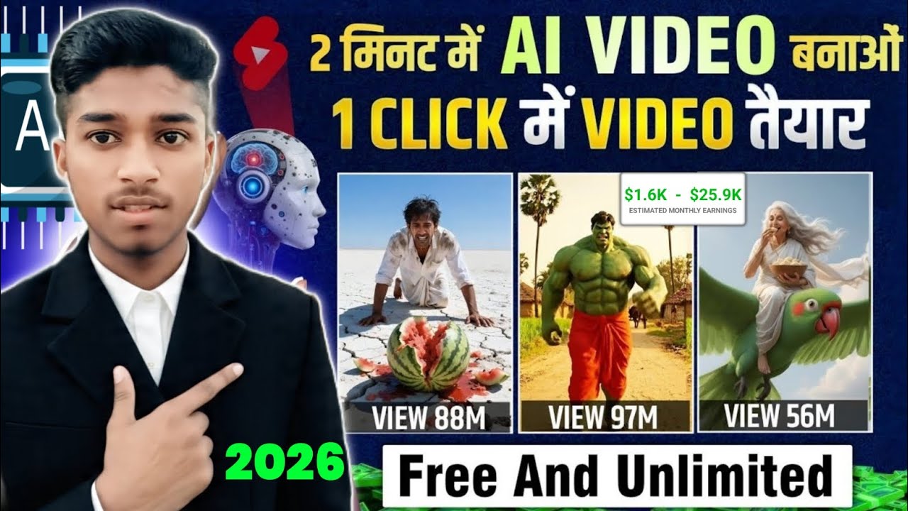 ai se video kaise banaye | ai video kaise banaye | ai se cartoon video kaise banaye | ai video