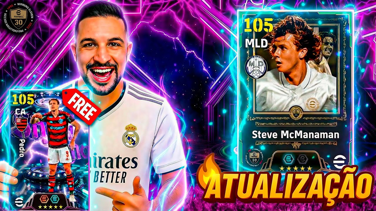 ATUALIZAÇÃO! 😱 BRAZILIAN LEAGUE SHOW TIME COM 3 GIROS FREE E ÉPICO INÉDITO NO EFOOTBALL 2026 MOBILE