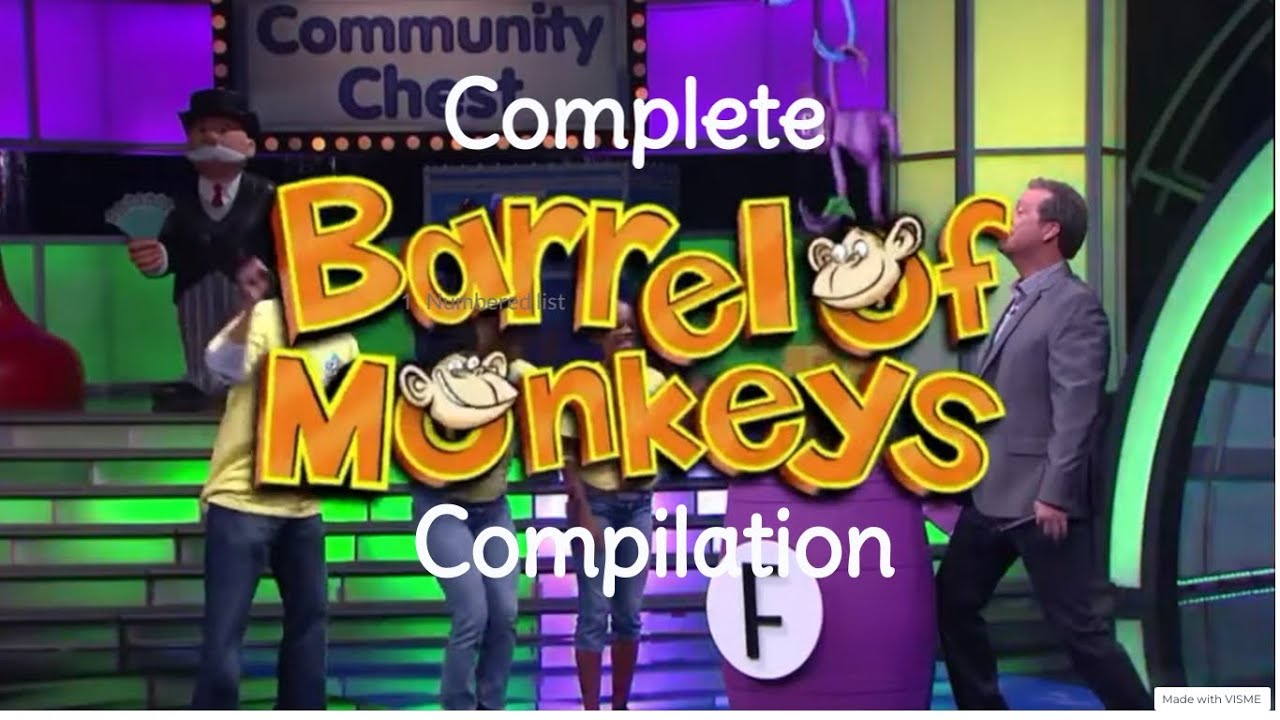 Let's Enter the Jungle, Barrel of Monkeys Compilation | Family Game Night | Seasons 4/5