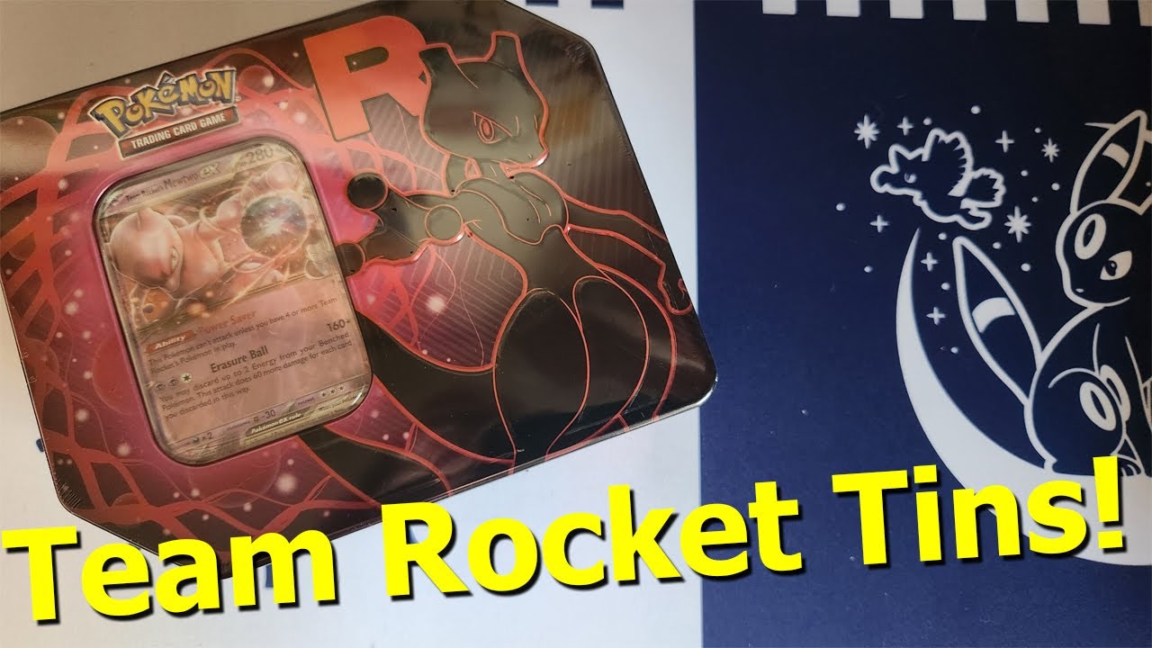 (ASMR) Are These Team Rocket Tins GOOD?